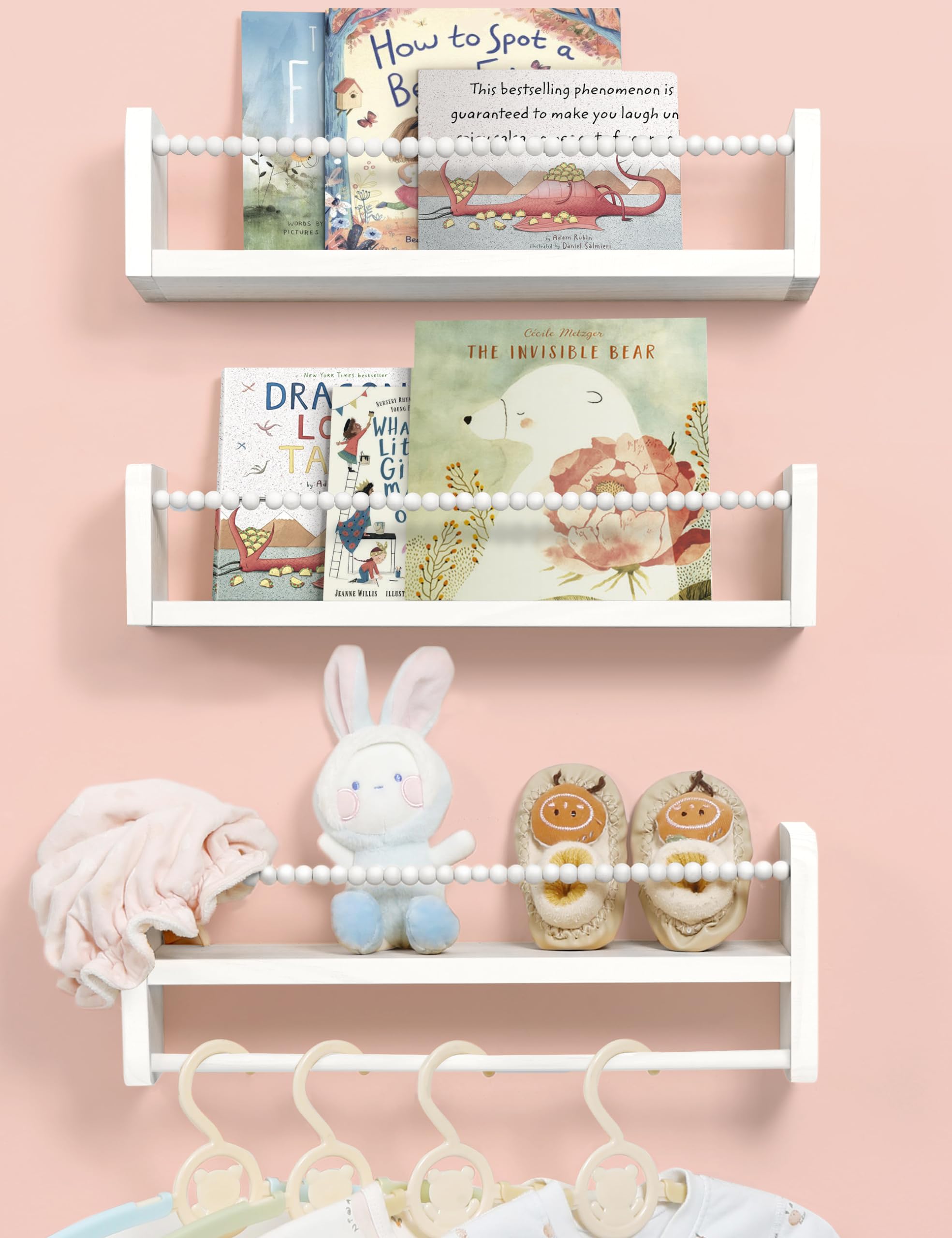 Nursery Floating Bookshelves