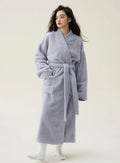 Cozy Cloud Plush Robe for Moms