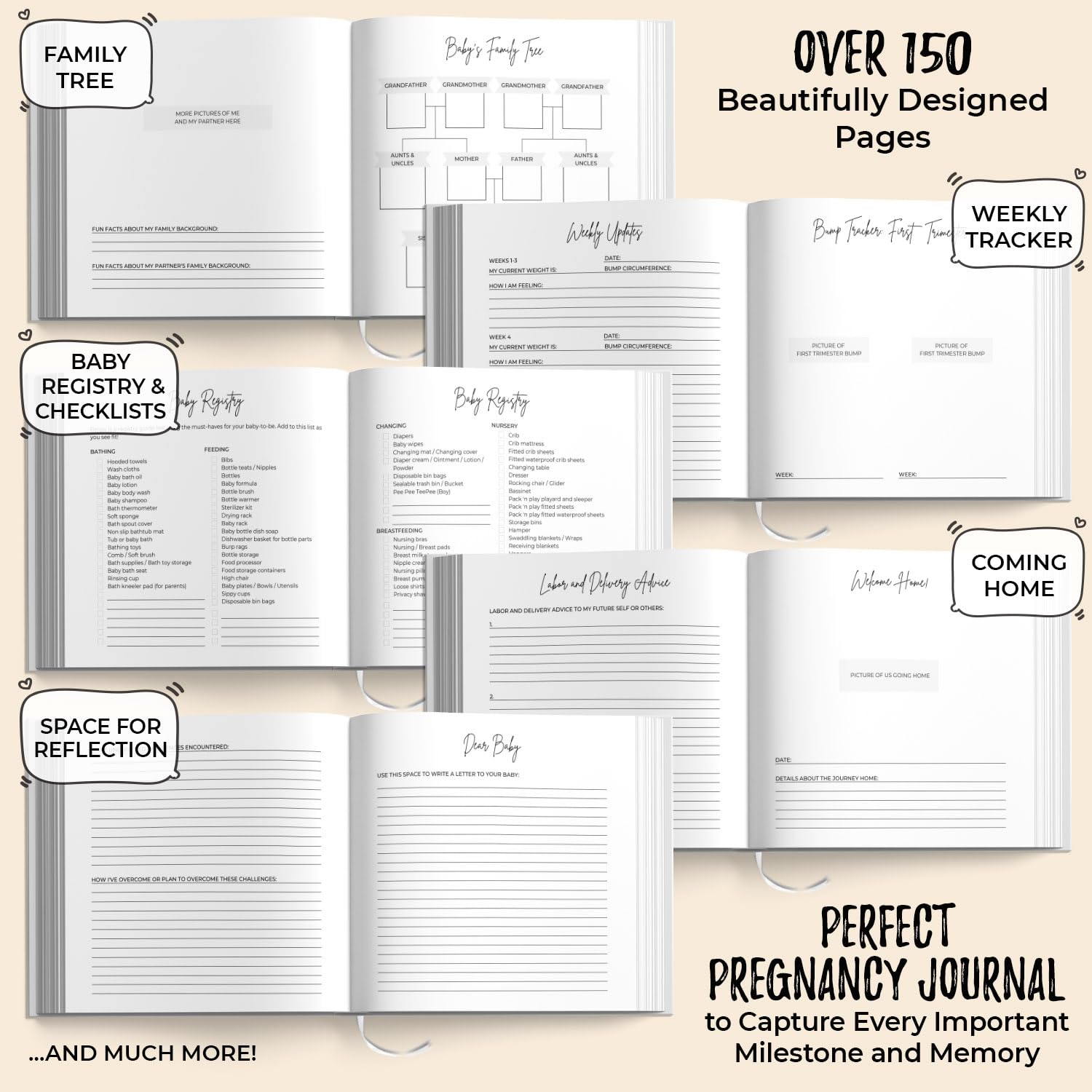 Oh Baby Pregnancy Journal & Memory Book