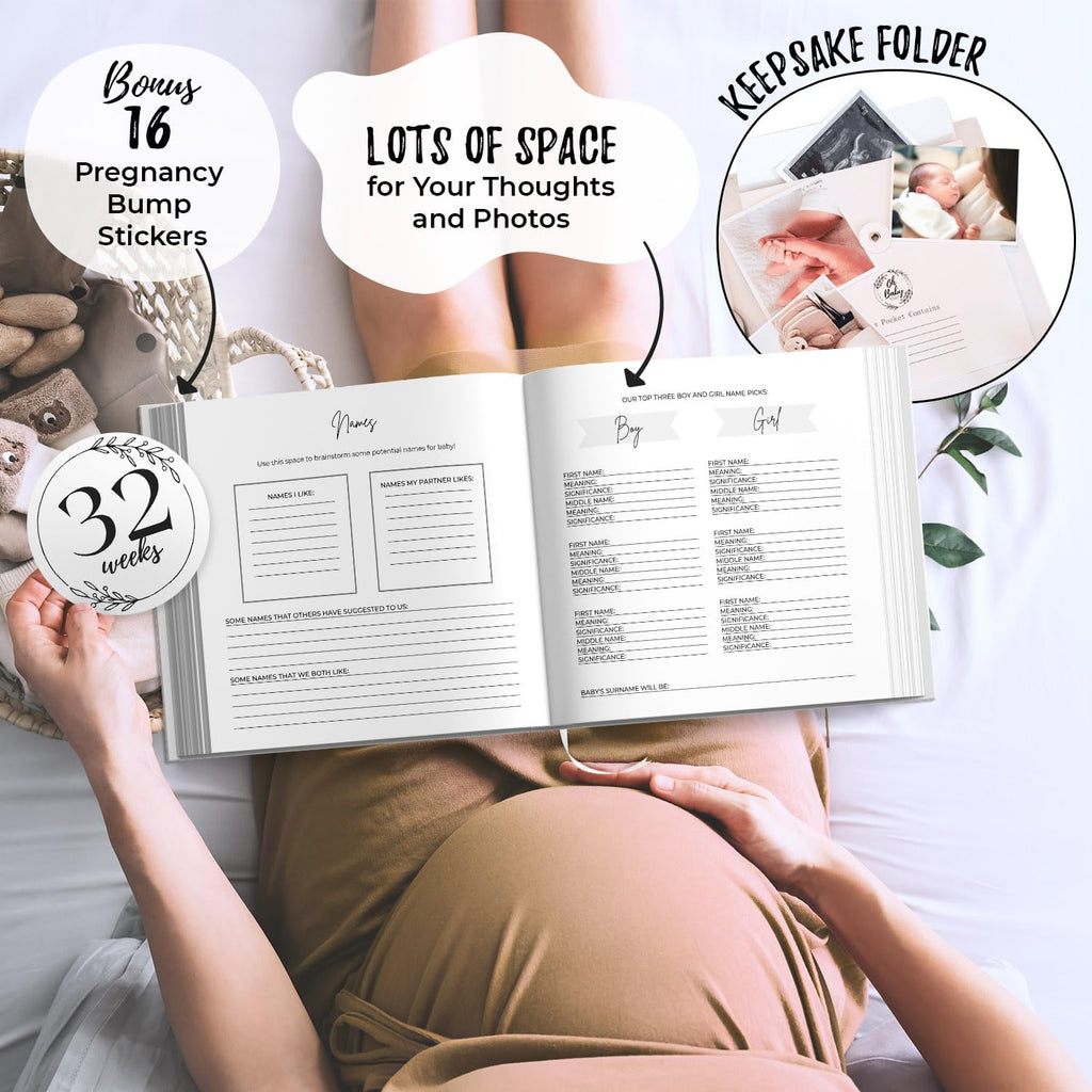Oh Baby Pregnancy Journal & Memory Book