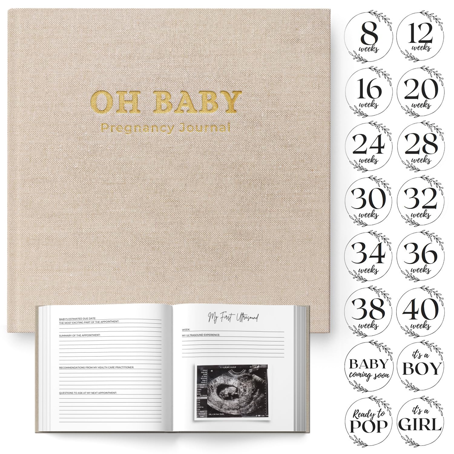 Oh Baby Pregnancy Journal & Memory Book
